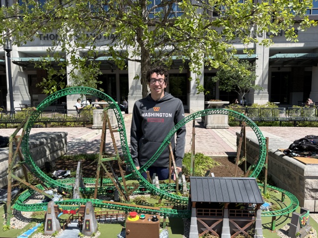 3D Printed Roller Coaster